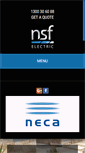 Mobile Screenshot of nsfelectric.com